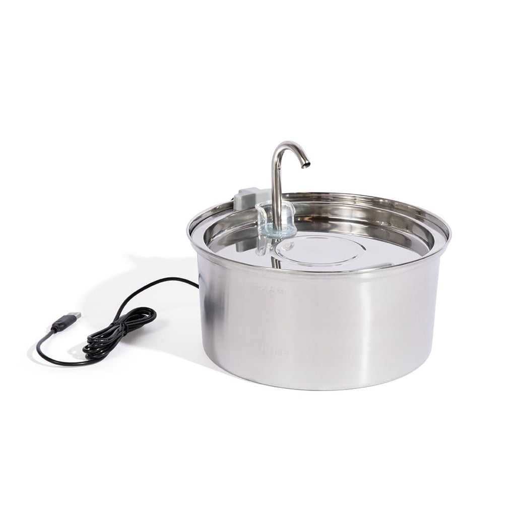 The KittySpout 3.2L Surgical Stainless Steel Fountain