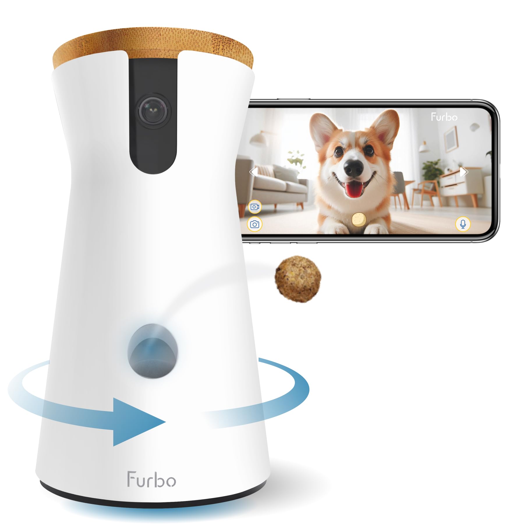 The Furbo 360° Smart HD Pet Camera