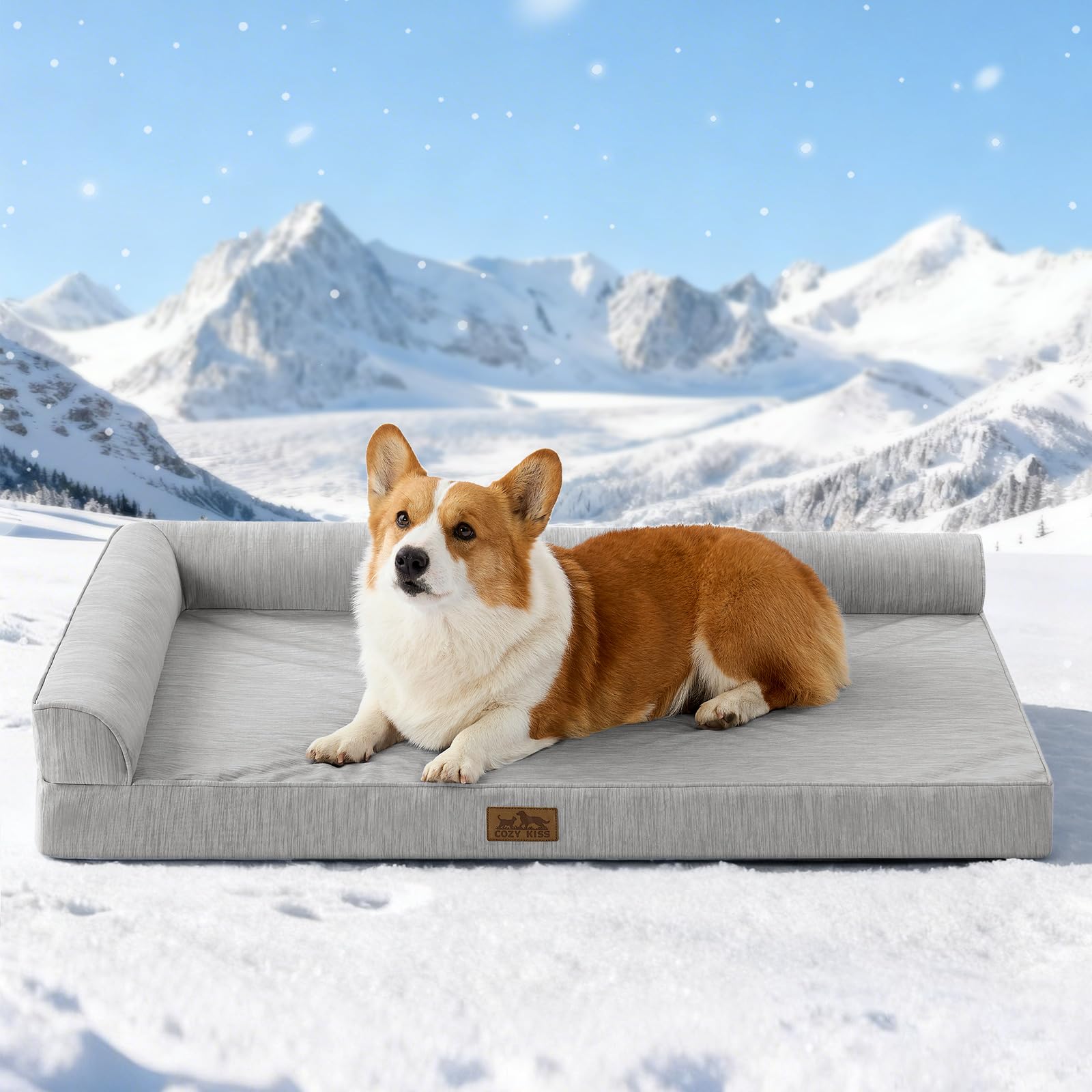 COZY KISS Cooling Dog Bed