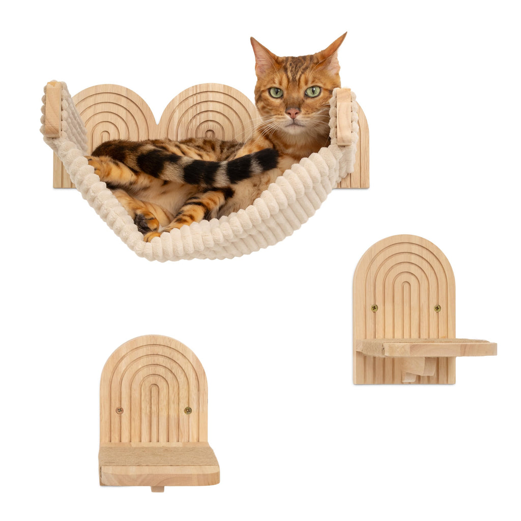The Floating Horizon Modular Cat Shelf System