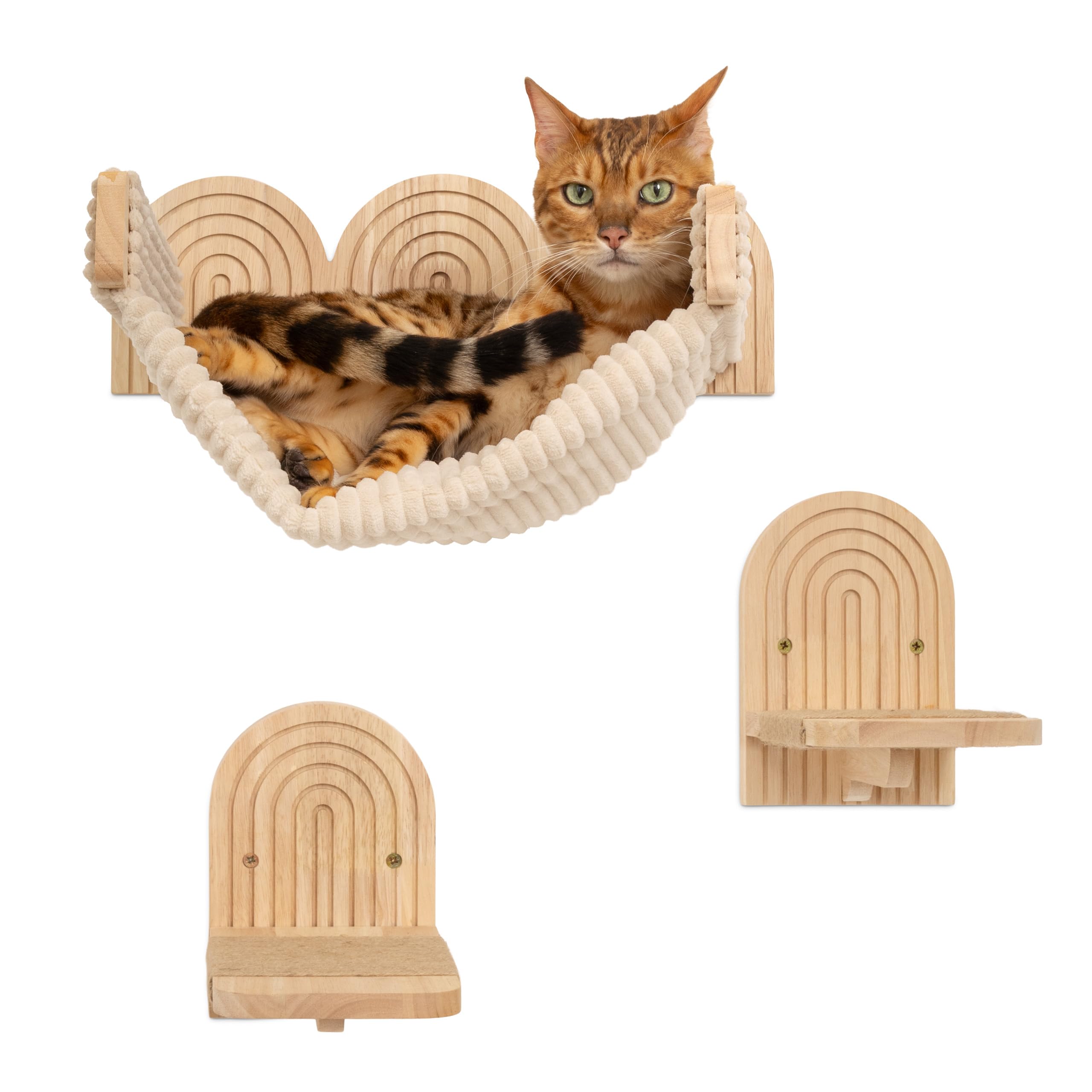 The Floating Horizon Modular Cat Shelf System