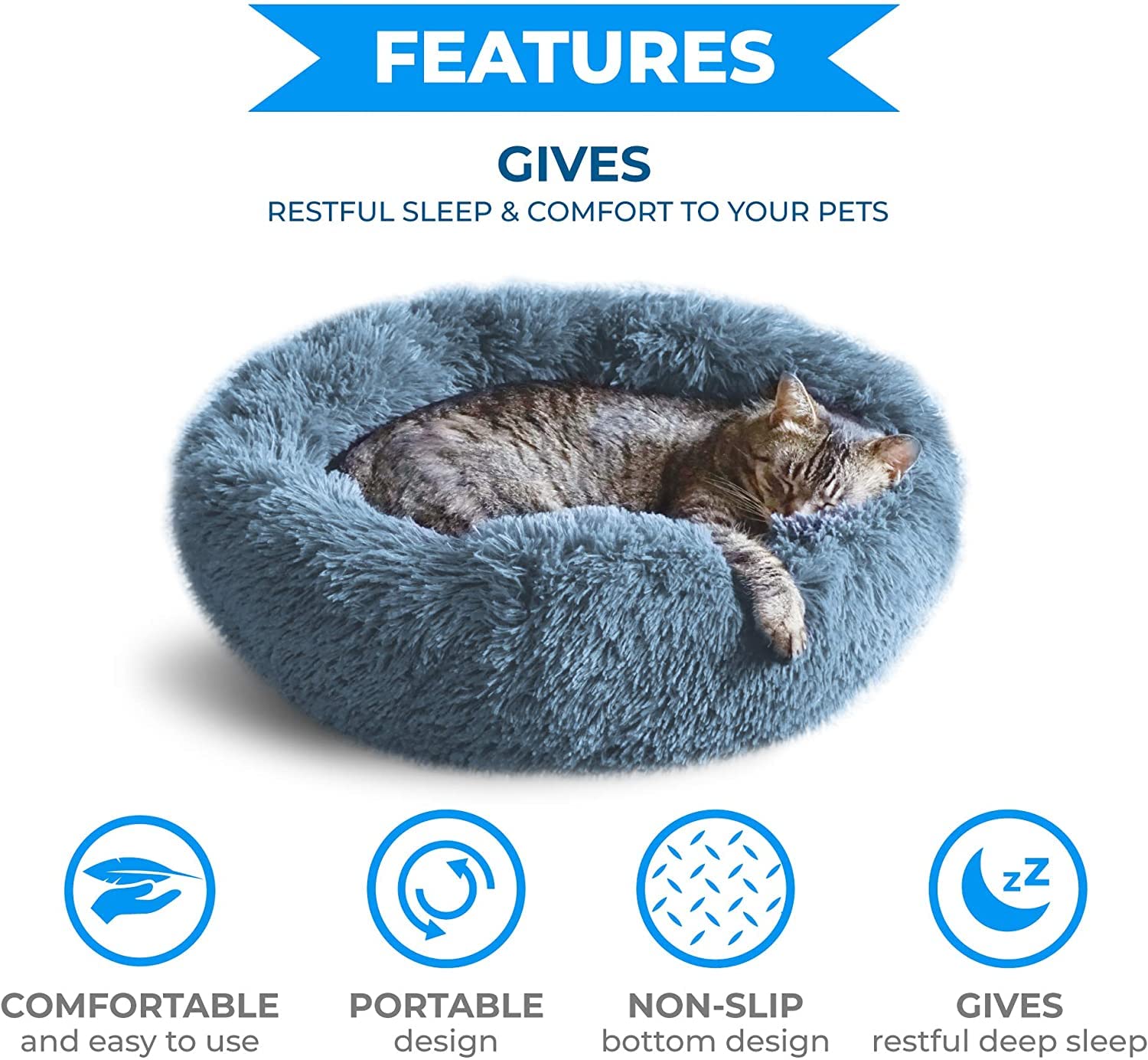 The Ultra Plush Cuddler Orthopedic Nest Bed