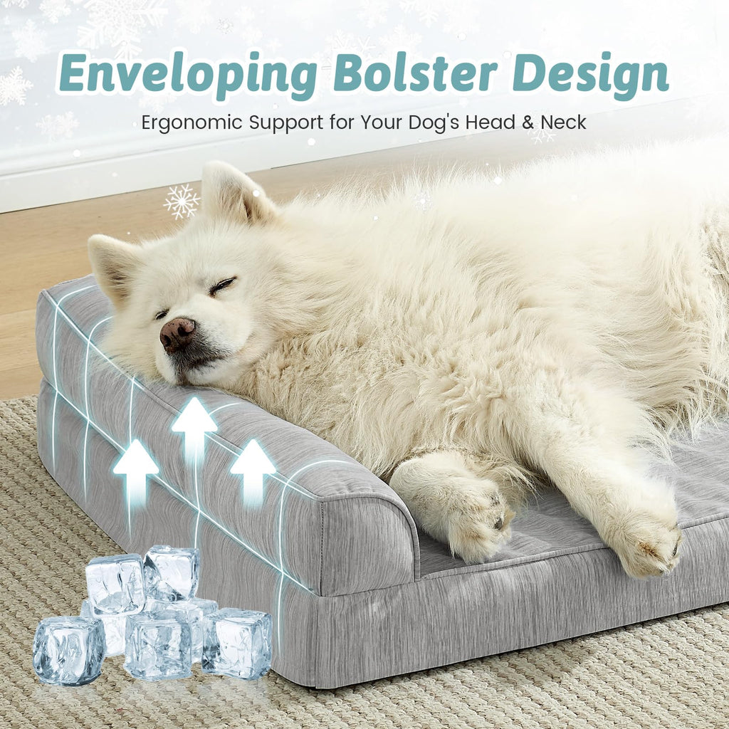 COZY KISS Cooling Dog Bed