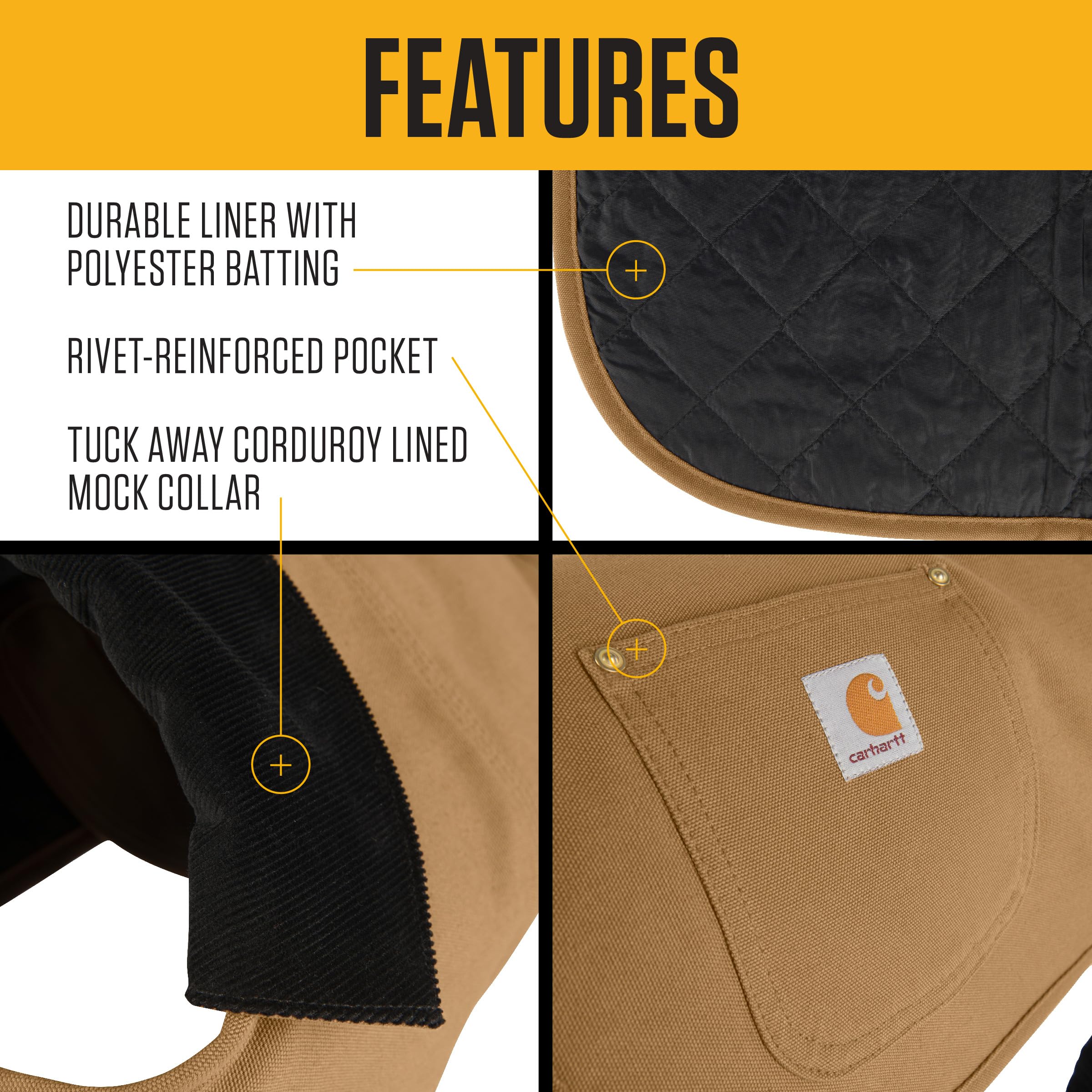 The Carhartt Heavy-Duty Insulated Chore Coat